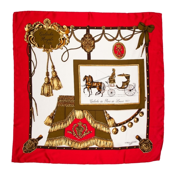 Louis Vuitton Accessories - Loris Azzaro Caléche De XVI Silk Scarf